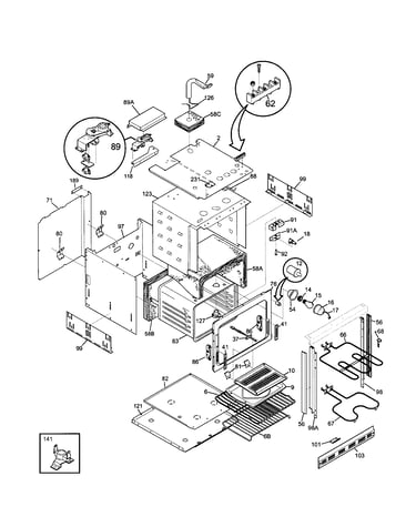 Cavity/elements