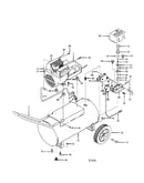 Portable air compressor