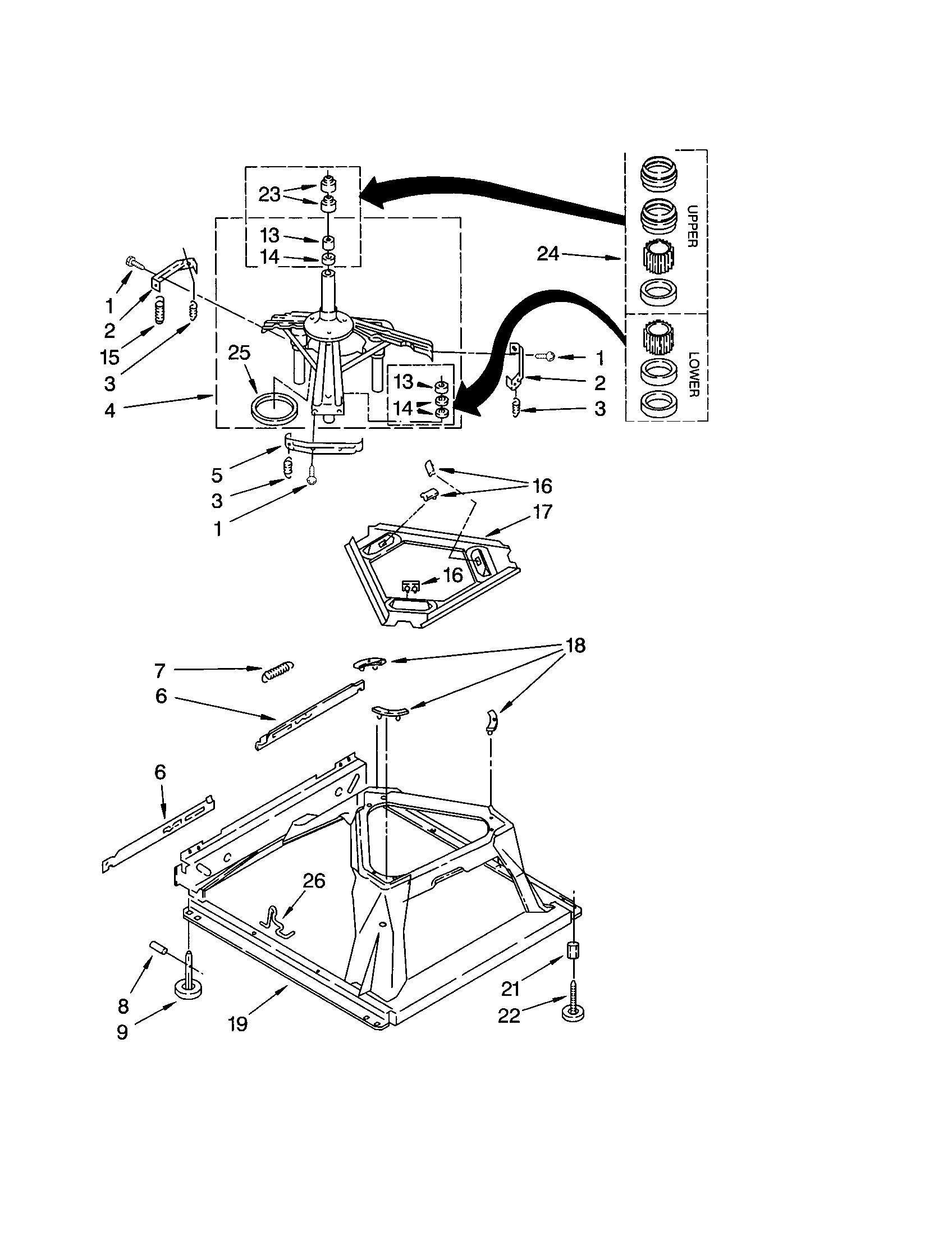 Machine base