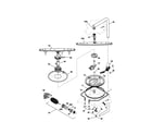 Frigidaire GPDB998JC0 motor and pump diagram