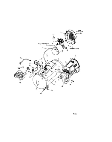 Air compressor diagram