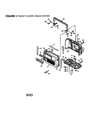 Front cover and rear cover