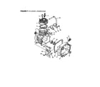 Homelite UT-04005 cylinder, crankcase diagram