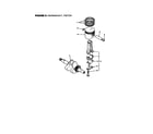Homelite UT-04005 crankshaft, piston diagram