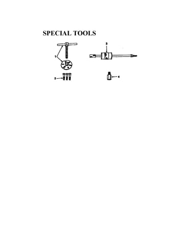 Special tools