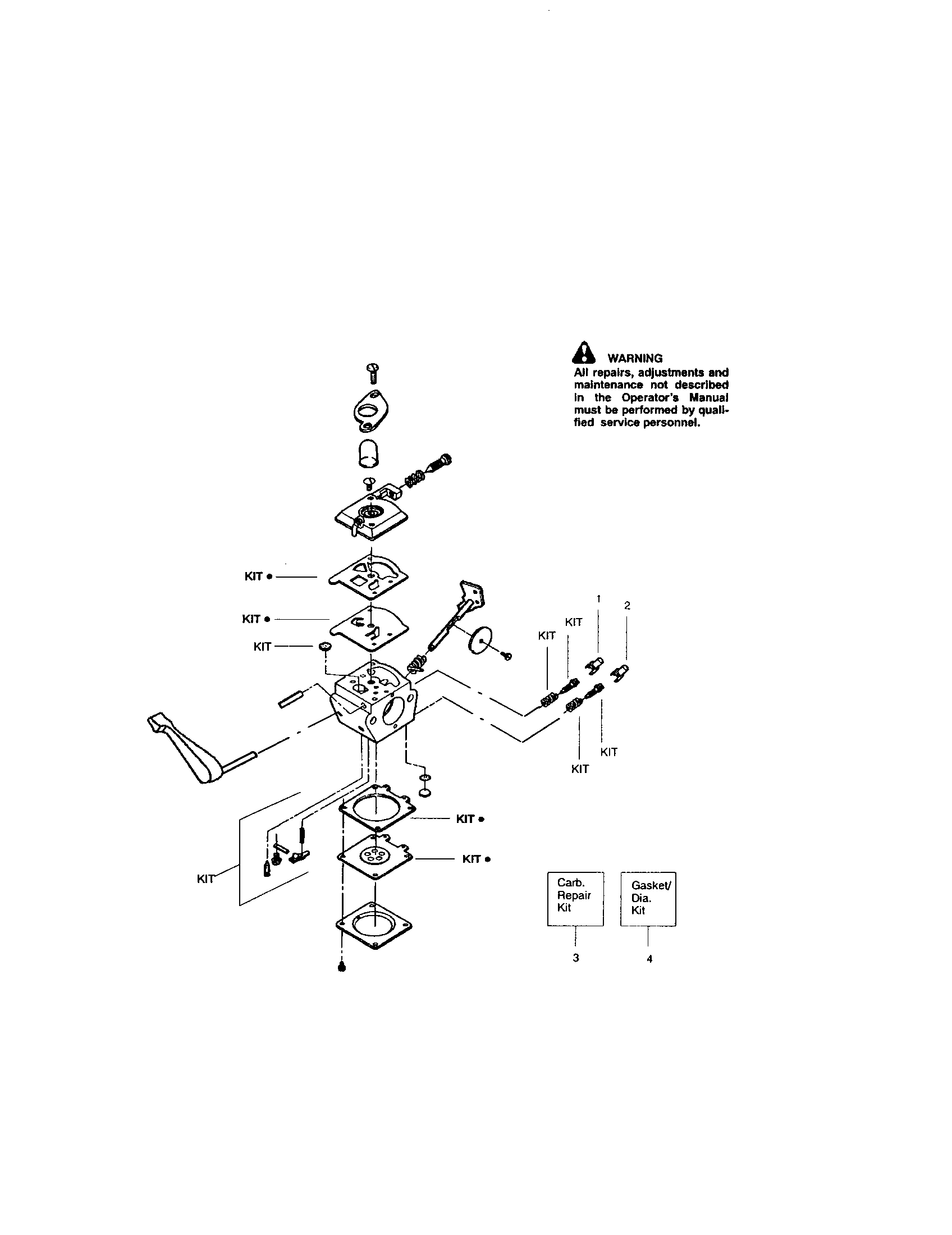 Carburetor 530071601(zama c1u-w13)