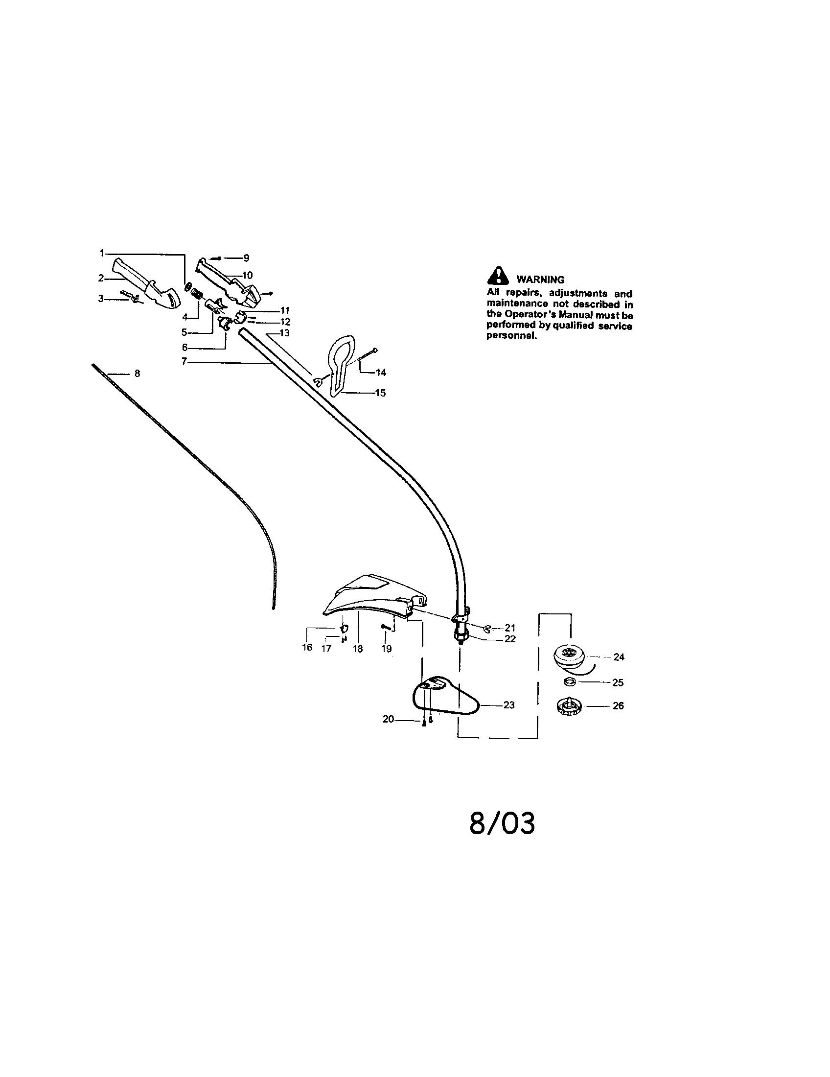 DRIVESHAFT/HANDLE