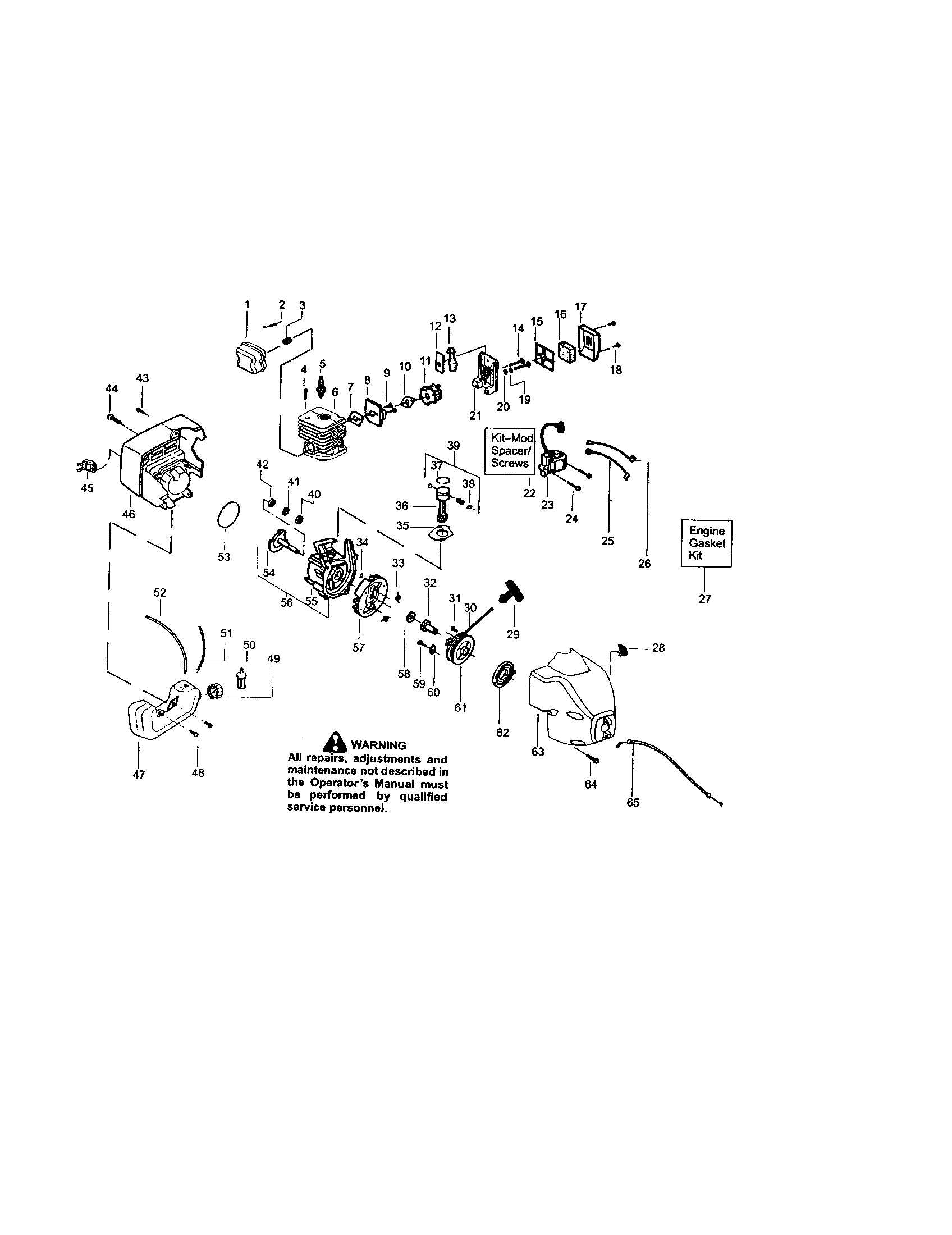 CYLINDER/CRANKCASE/CRANKSHAFT