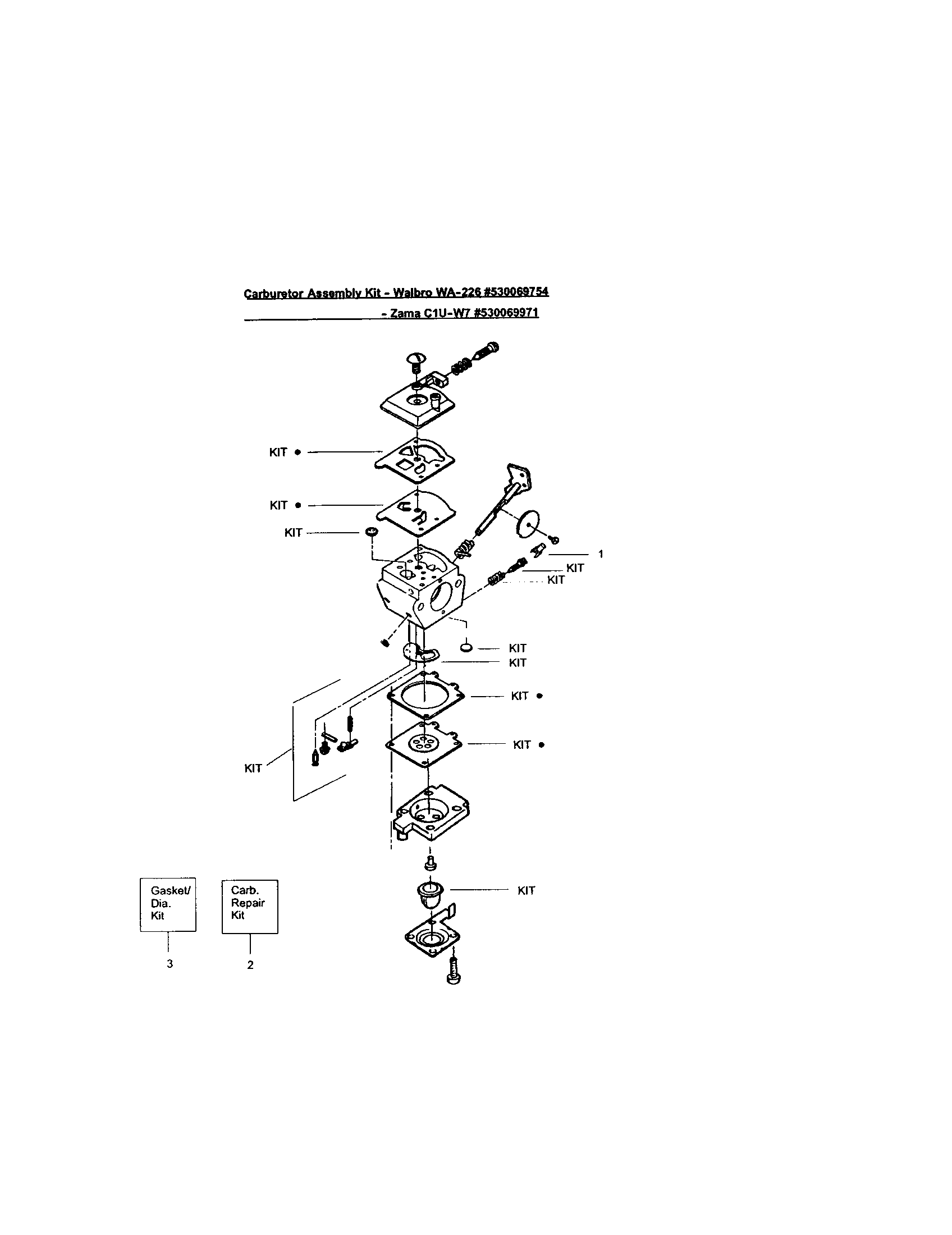 Carburetor's