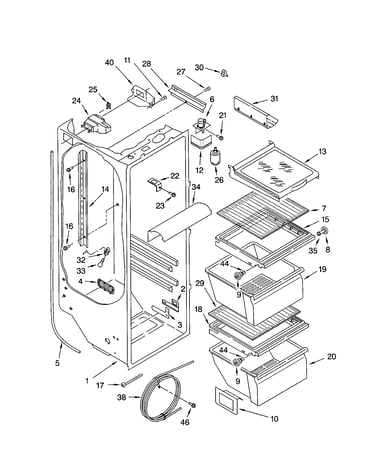 Refrigerator liner