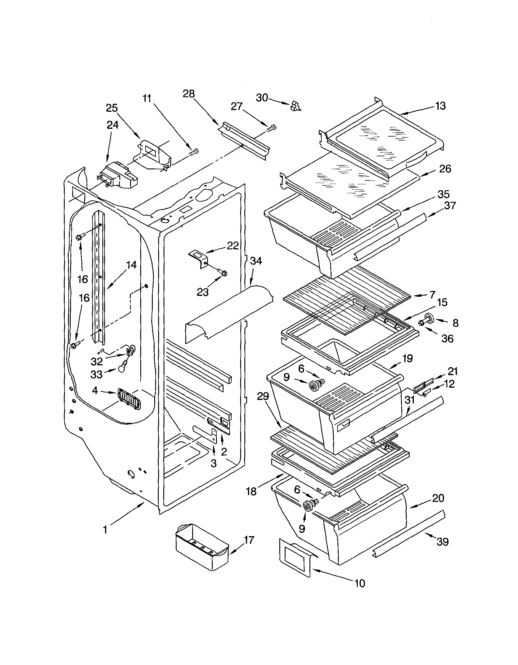 REFRIGERATOR LINER