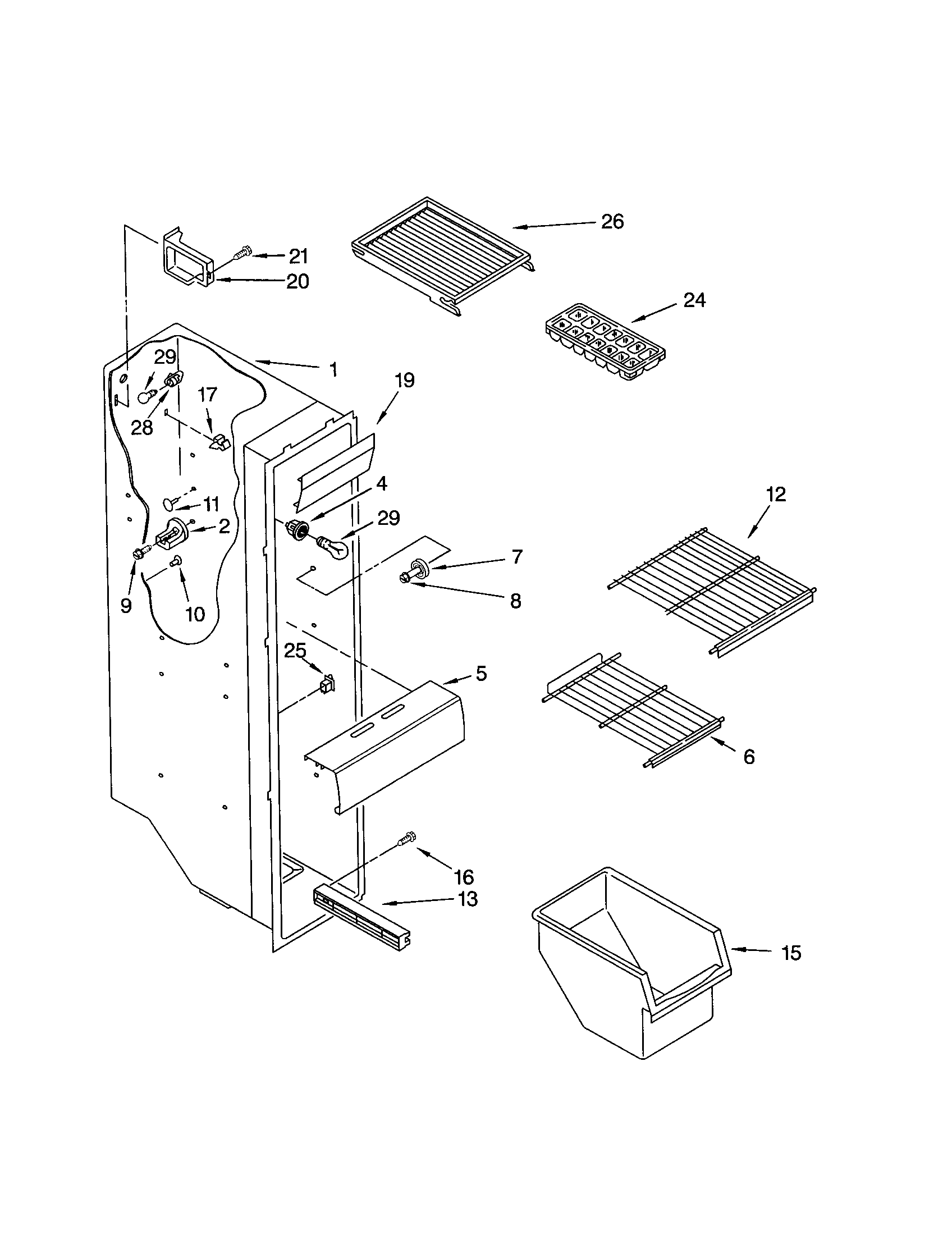 FREEZER LINER