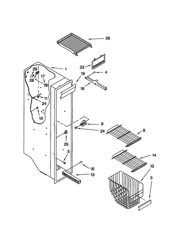 Freezer liner