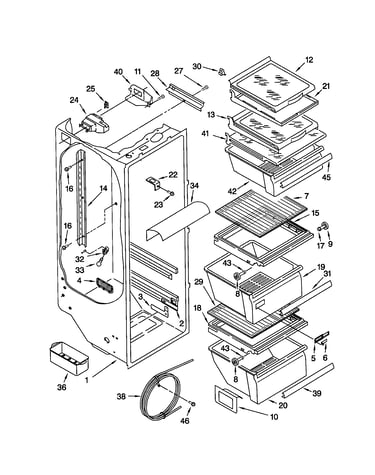Refrigerator liner