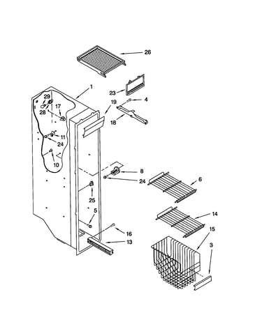 Freezer liner