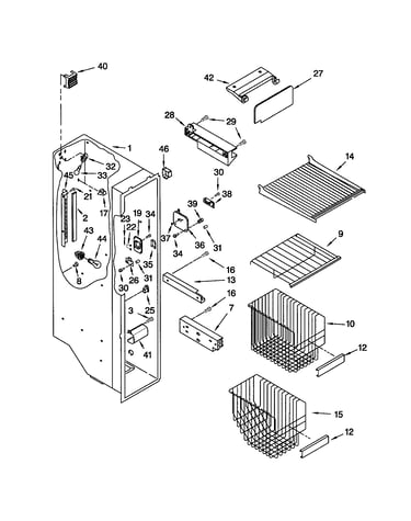 Freezer liner