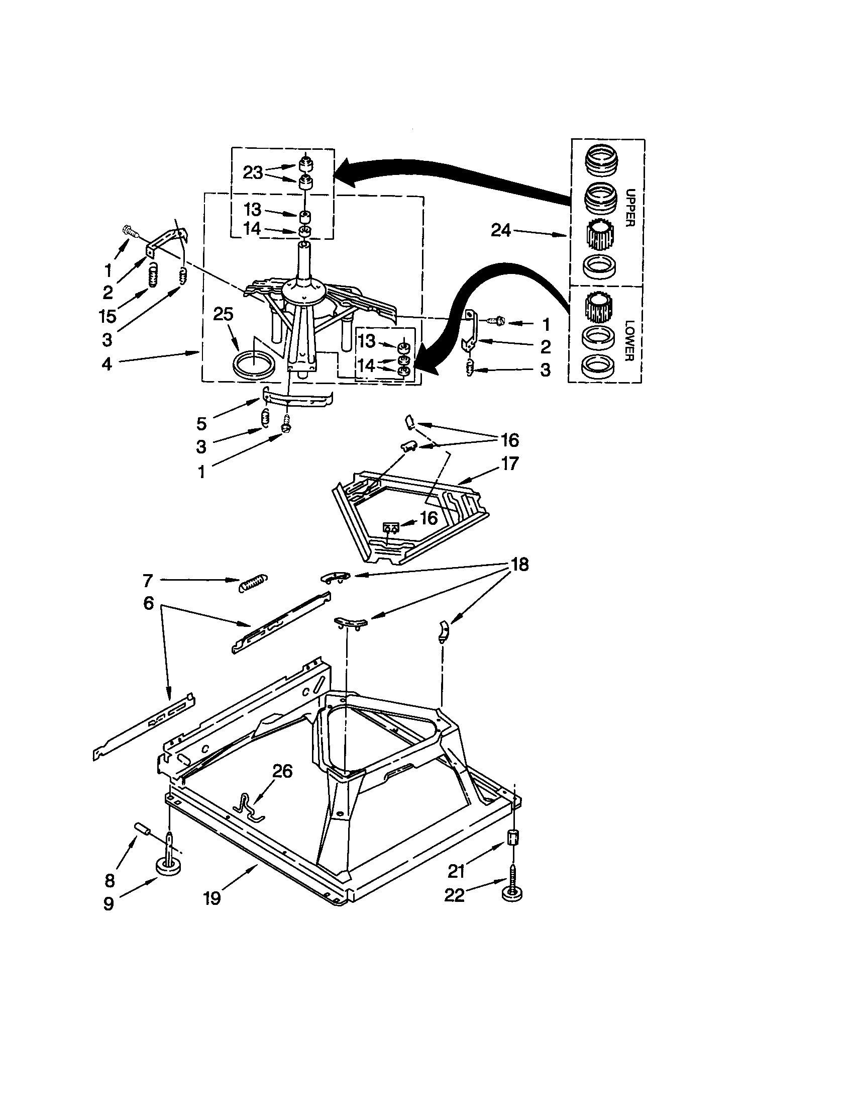 Machine base