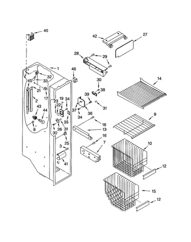 Freezer liner