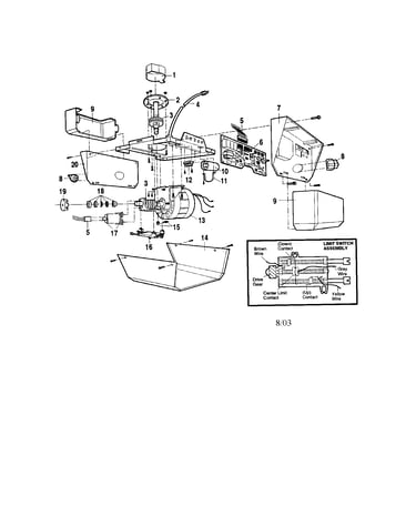 Motor unit assembly