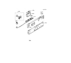 Bosch SHX33A02UC/14 (FD8211) fascia panel diagram