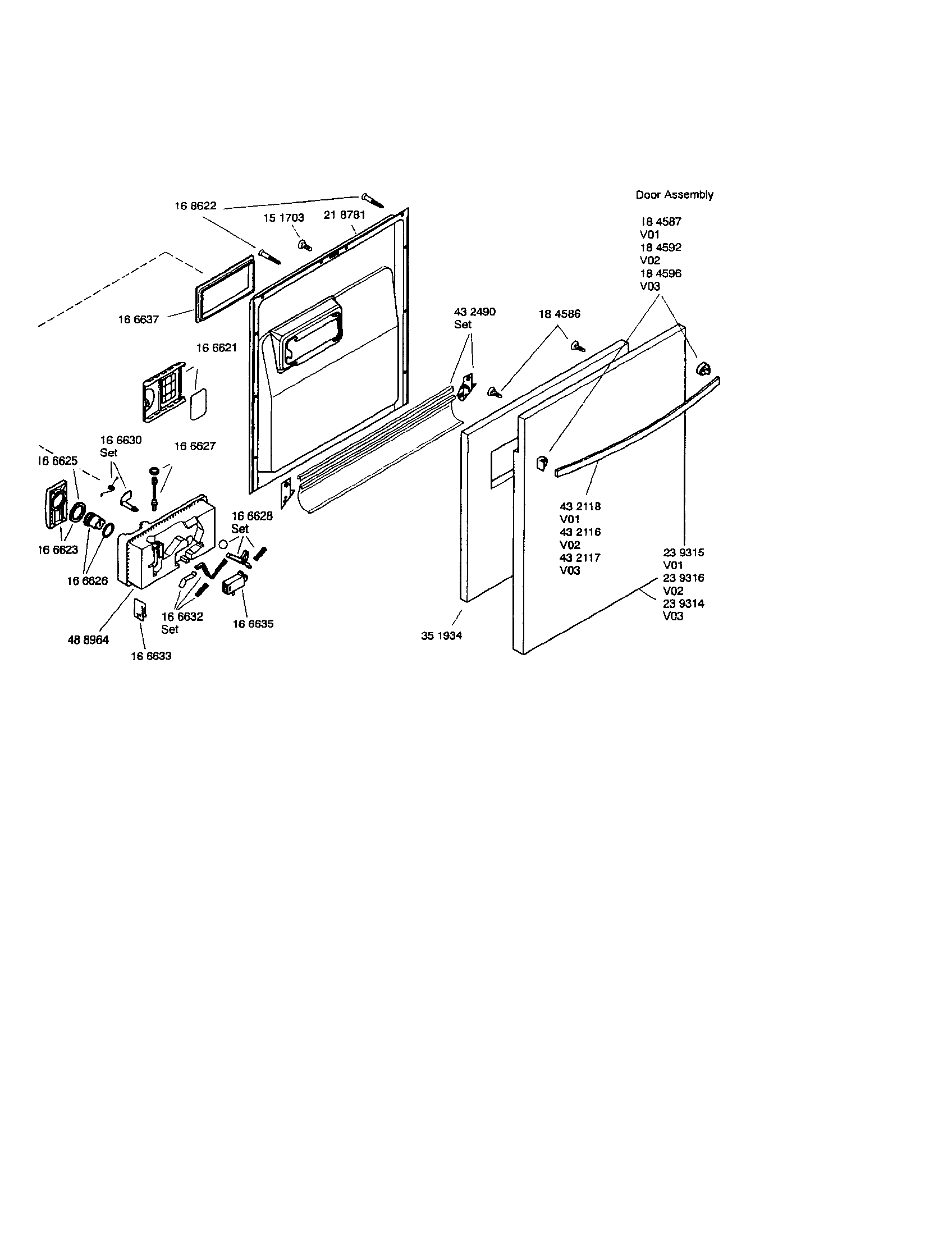 Door assembly