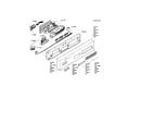 Bosch SHU66C02UC/14 (FD8211) fascia panel diagram