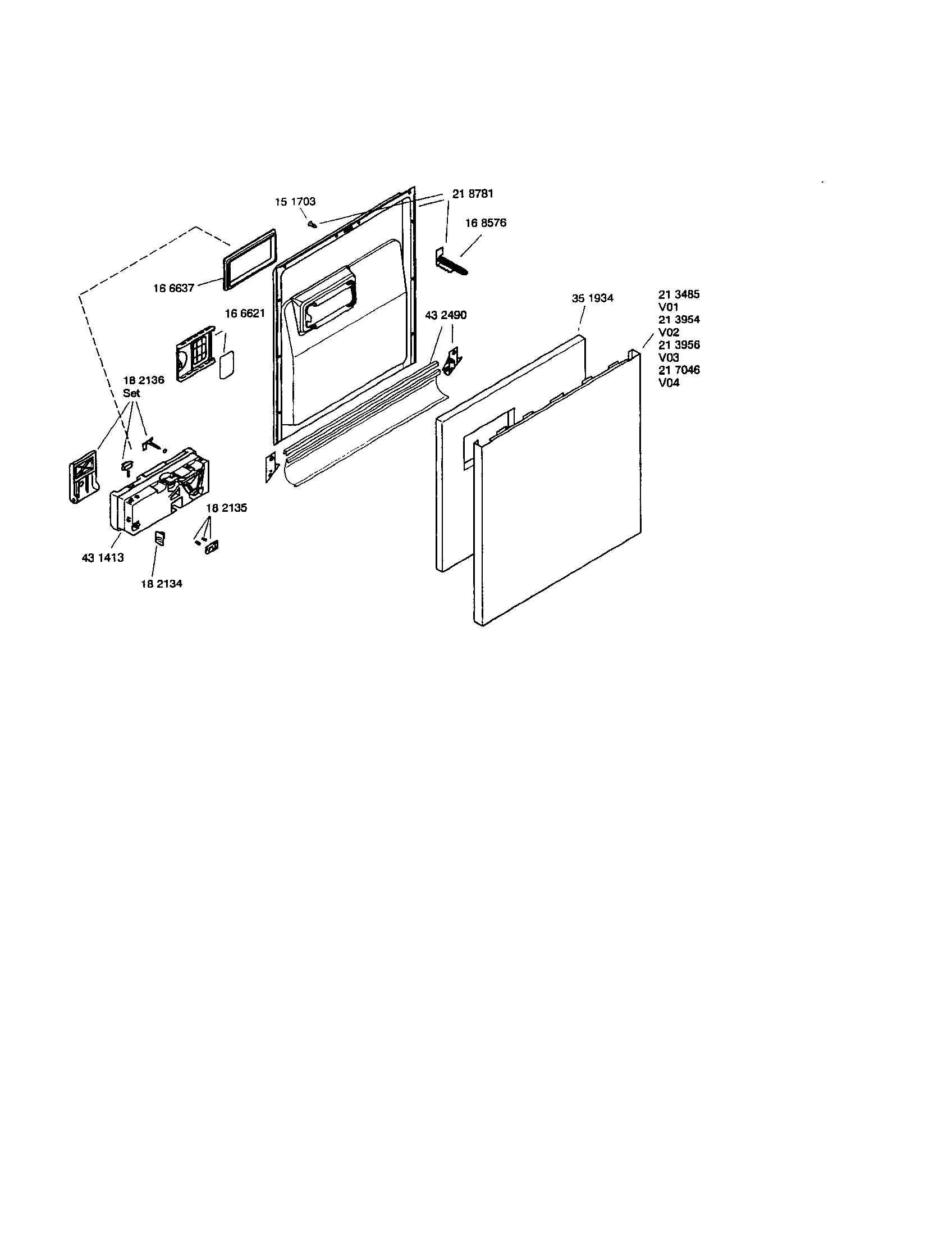 DOOR ASSEMBLY