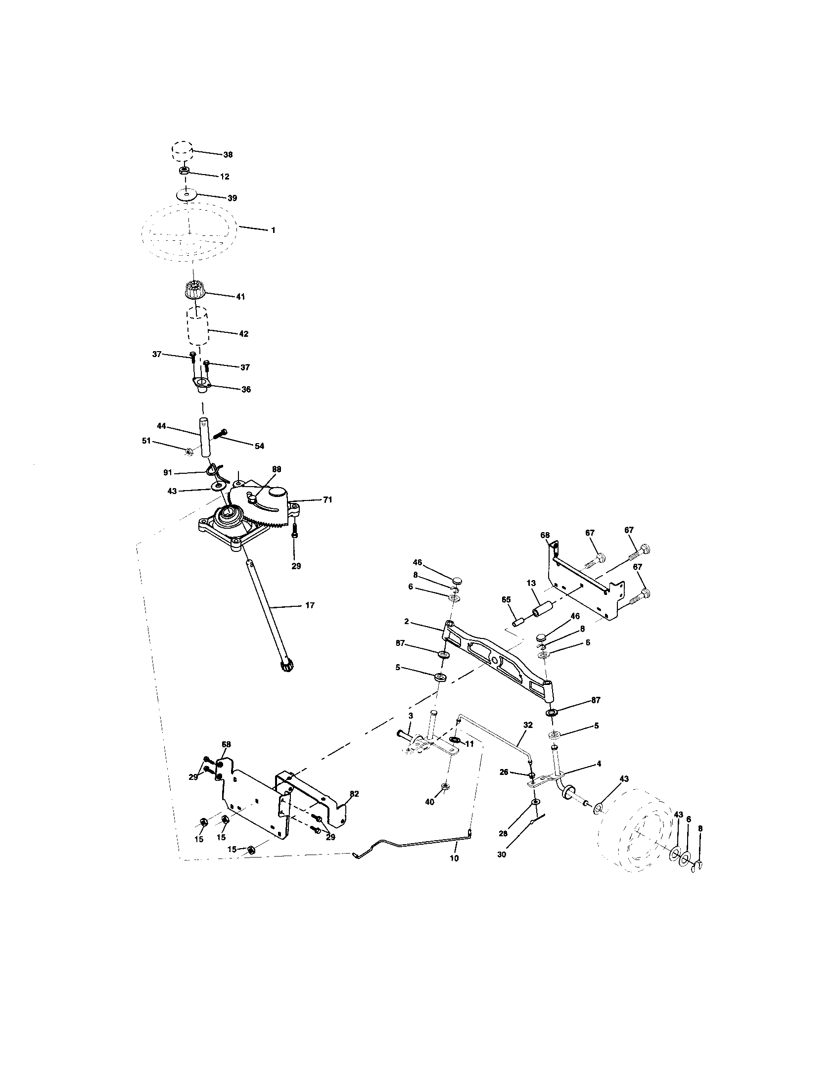 Steering assembly