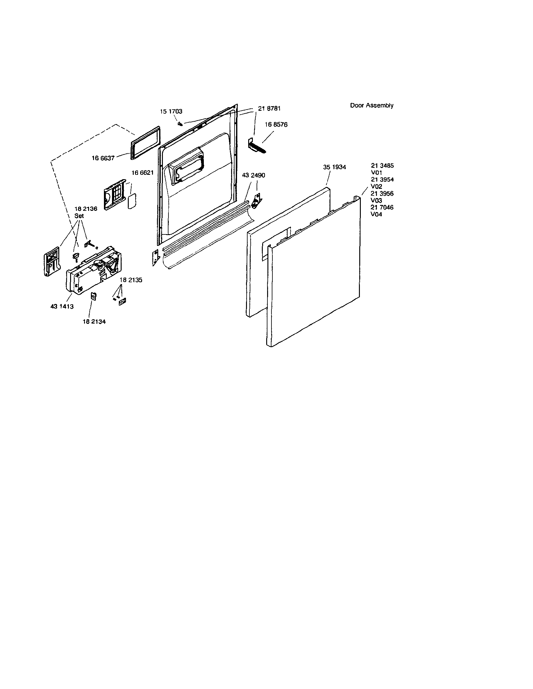 DOOR ASSEMBLY