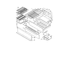 Kenmore 66595163300 warming drawer and broiler diagram