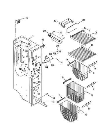 Freezer liner