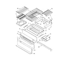 Kenmore 66575964300 warming drawer and broiler diagram