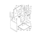 Kenmore 11094966300 washer cabinet diagram