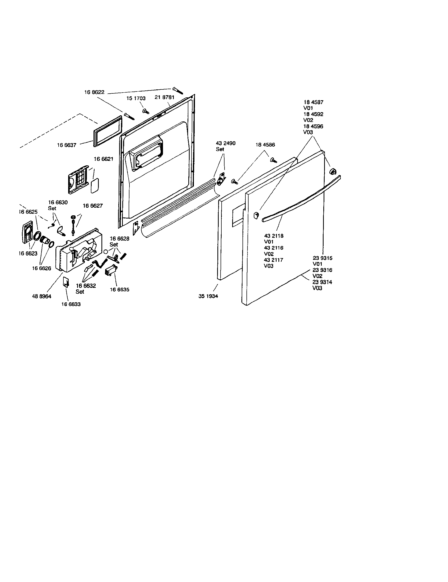 Door assembly