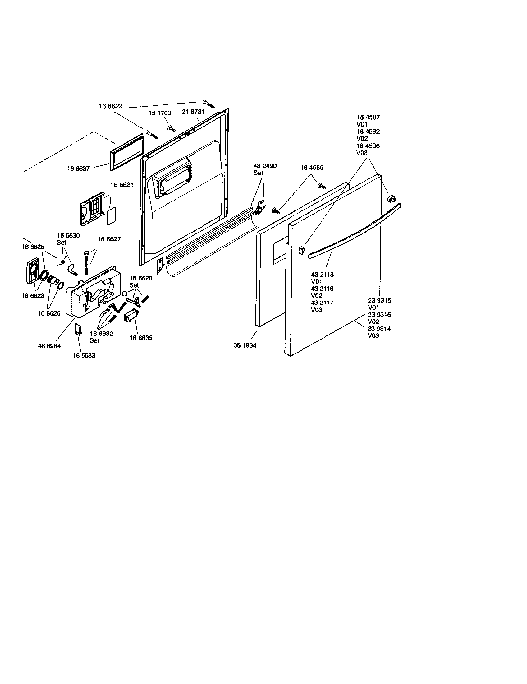 Door assembly