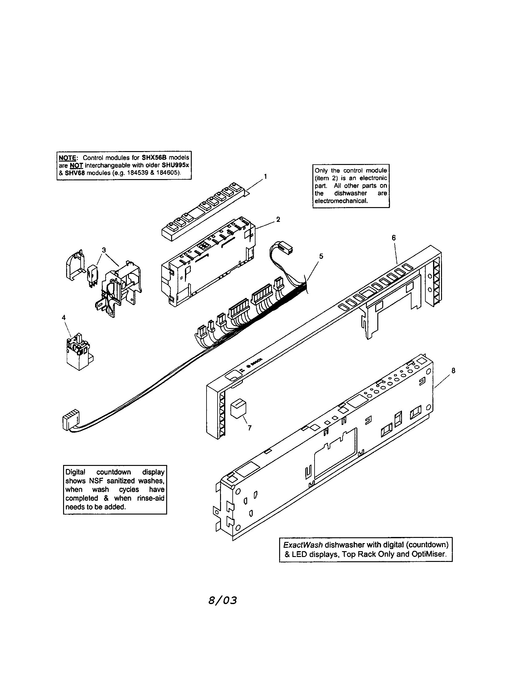 Fascia panel