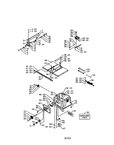 10" table saw