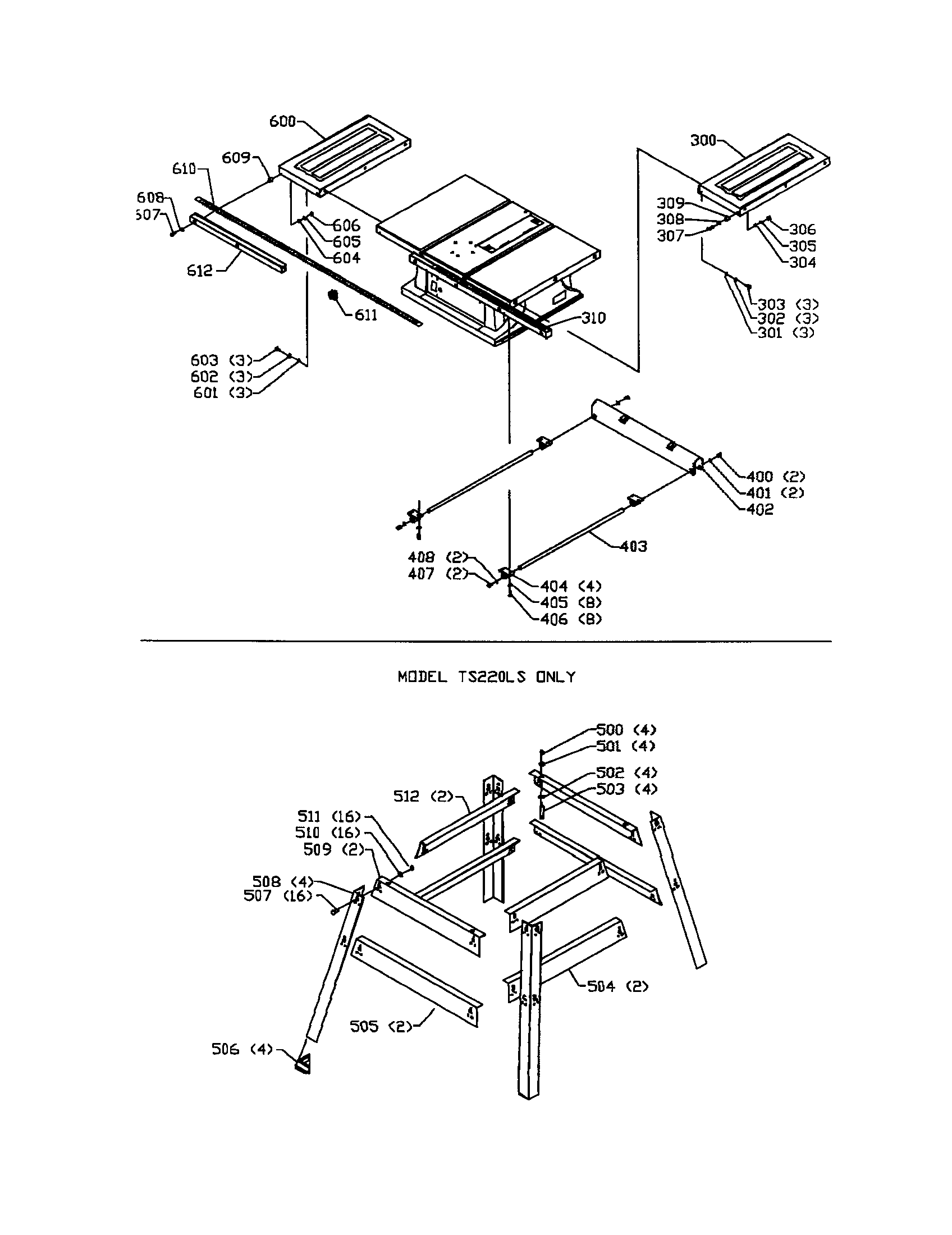 Extension wing/stand