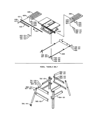 Extension wing/stand