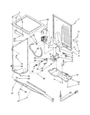 Dryer cabinet and motor