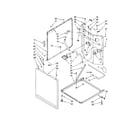 Kenmore 11094976300 washer cabinet diagram