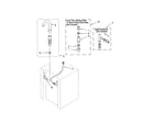 Kenmore 11094976300 washer water system diagram