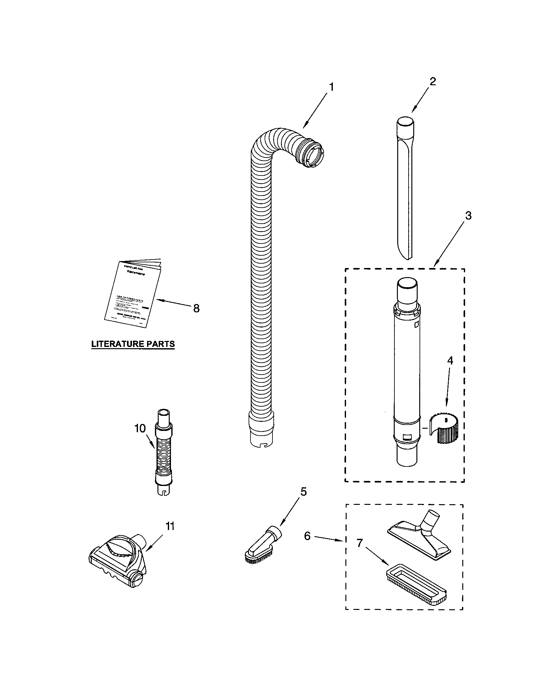 HOSE AND ATTACHMENT