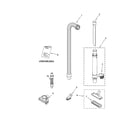 Kenmore 11634613300 hose and attachment diagram