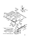 Table/miter gage body/cabinet