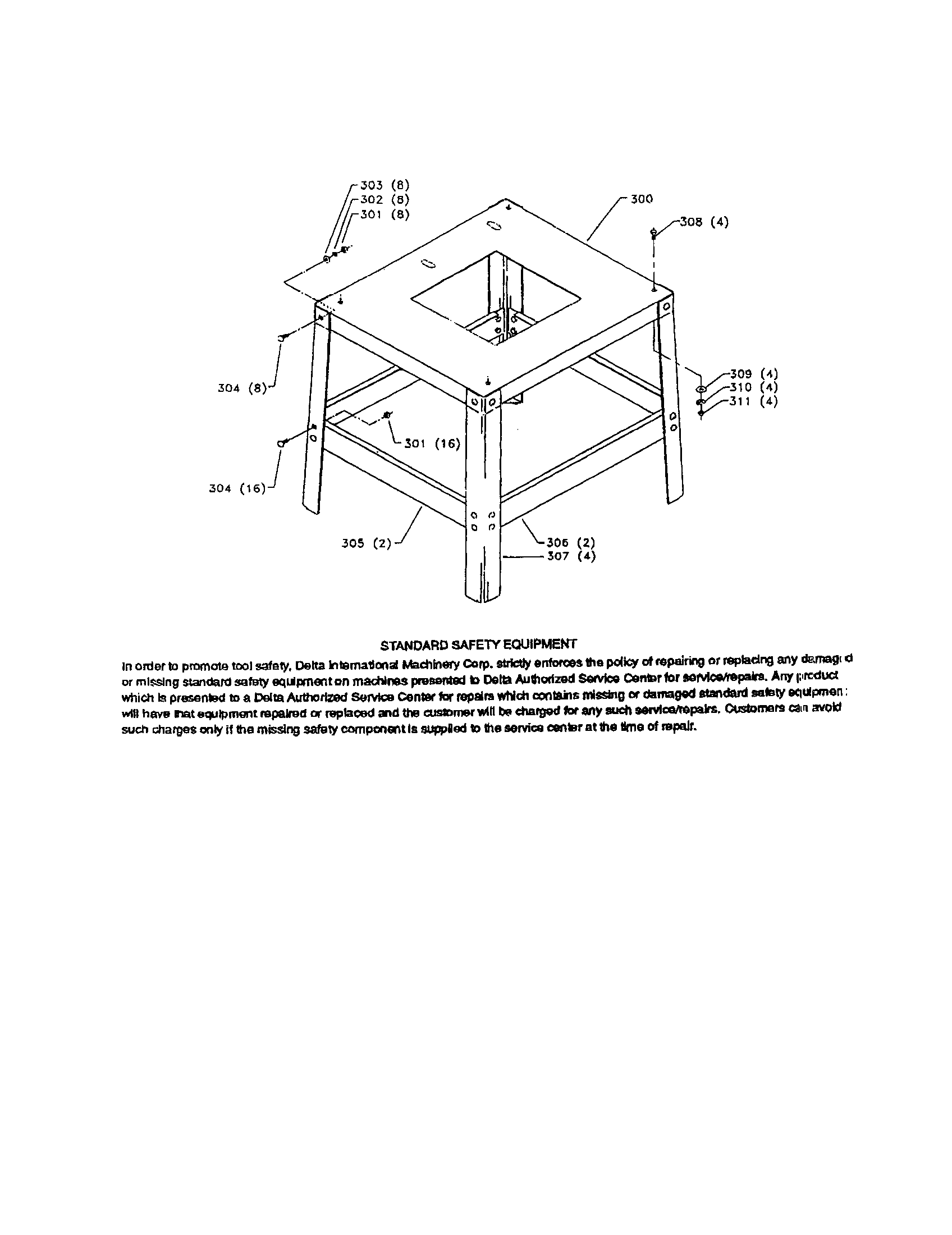 Steel stand