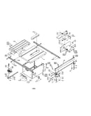 Table/extension/miter gage body