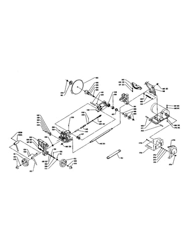 Blade/front trunnion/guard
