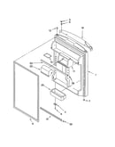 Refrigerator door