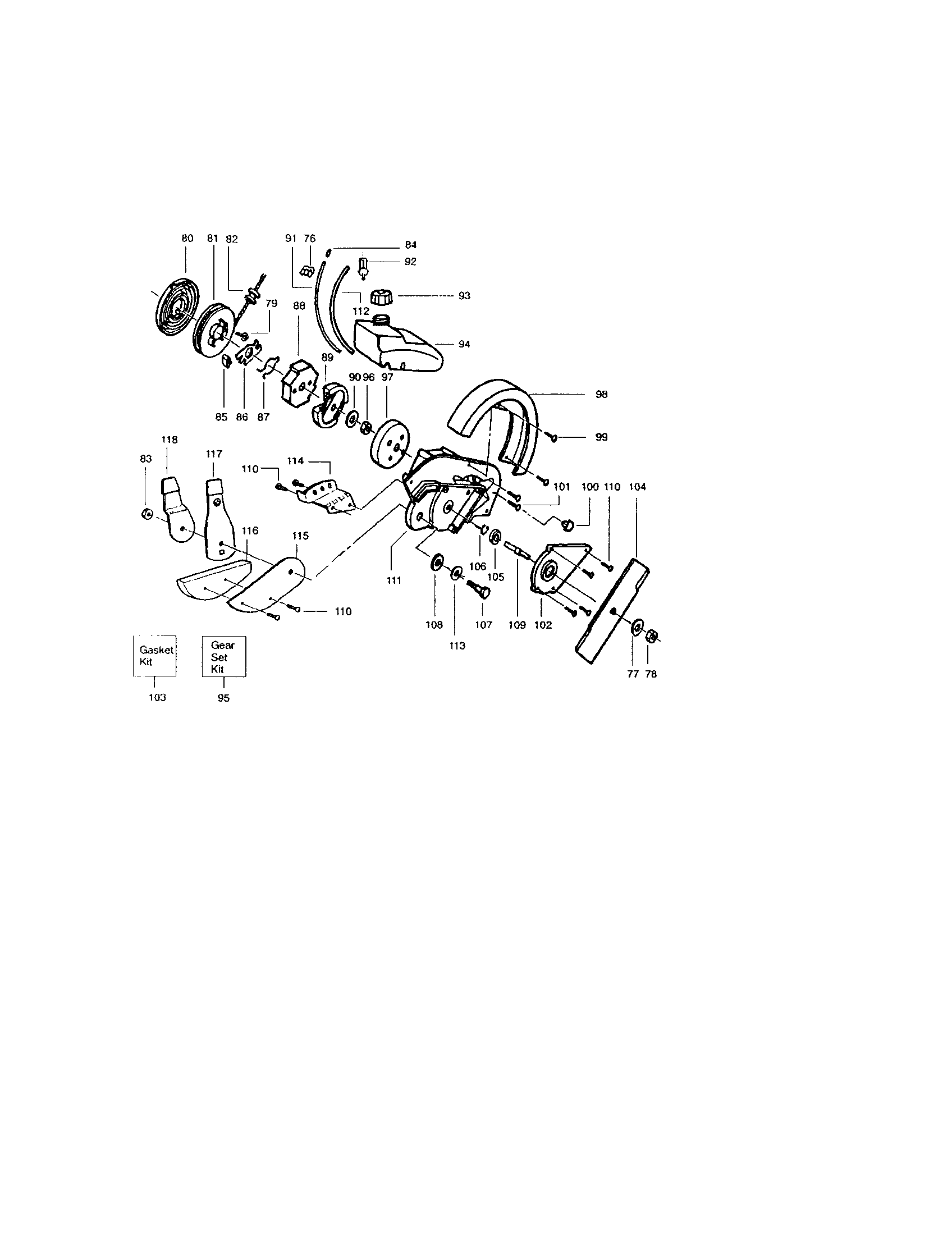 Gearbox assembly
